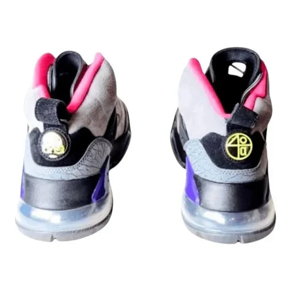 NIKE Air Jordan Spizike 270 Boot 'Smoke Grey' Sneakers Size 8.5 - Picture 5 of 9